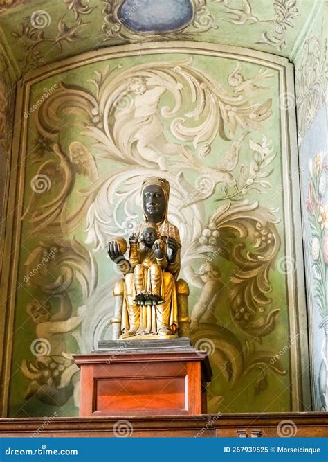 Shrine of the Black Madonna Stock Image - Image of catholicism ...