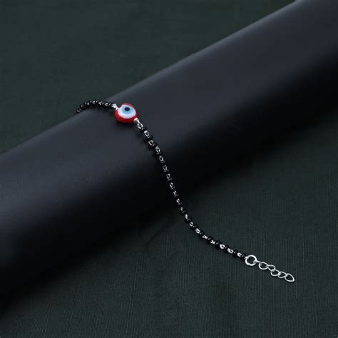 Red Heart Evil Eye Bracelet – Khushbu Jewellers