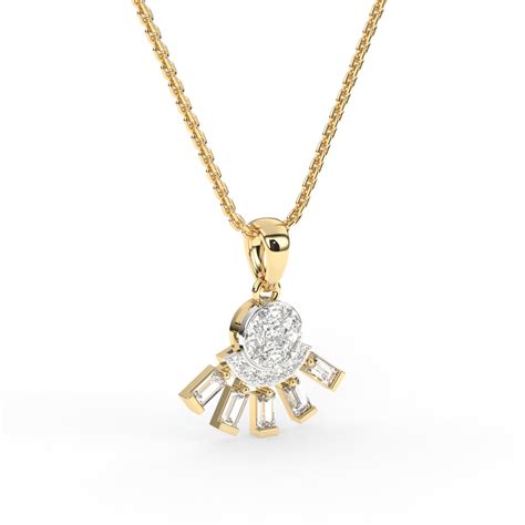 Buy Lab Grown Diamond Pendant - Trendy and Latest Designs