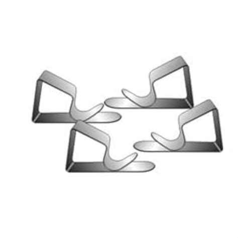 Drawing Board Clips Chromium Plated - 4 Clips – PAPERQUIRKS STATIONERY