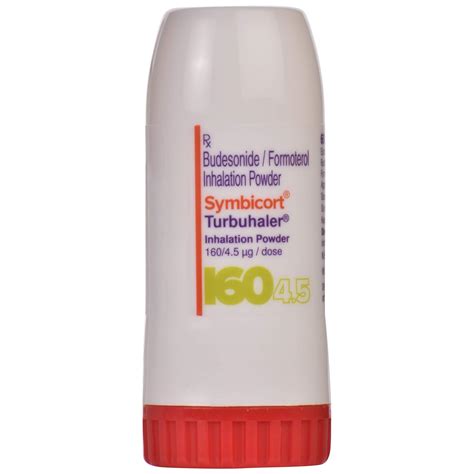 Symbicort Turbuhaler 160 4.5 - Bottle of 60 Doses of Inhalation Powder ...