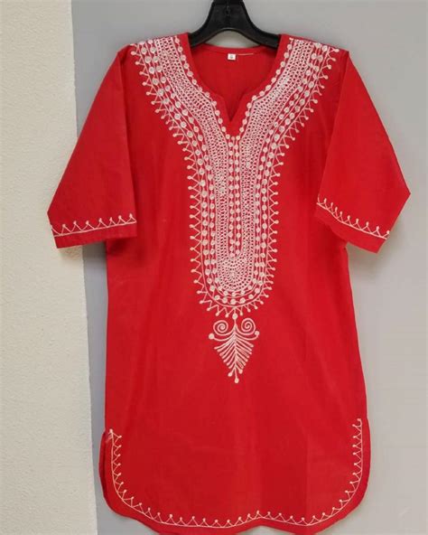 African Imports Houston | Red and white Dashiki @ African imports 2372 ...