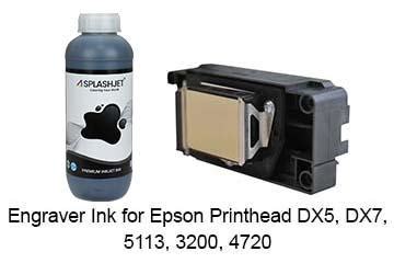Ink For Inkjet Screen Engraver - High Density Black Ink