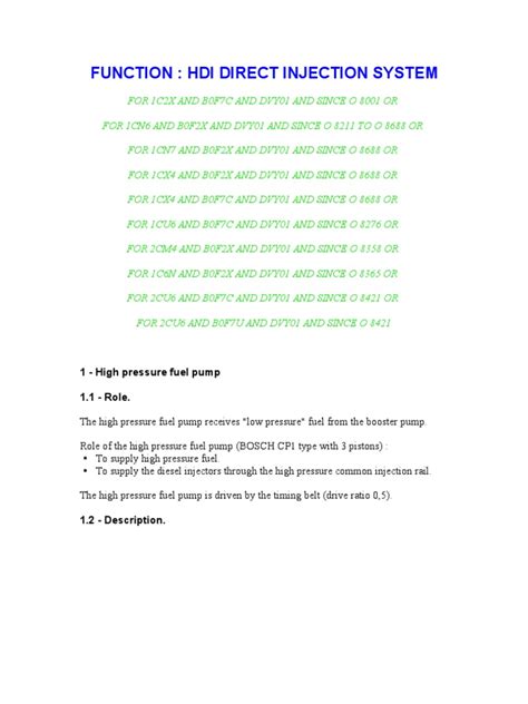 Reprogrammation Injection 207 Hdi 的图像结果