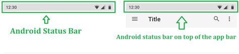 What Are the Different Types of Bars Available on Android? - Software ...