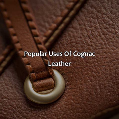 What Color Is Cognac Leather - colorscombo.com