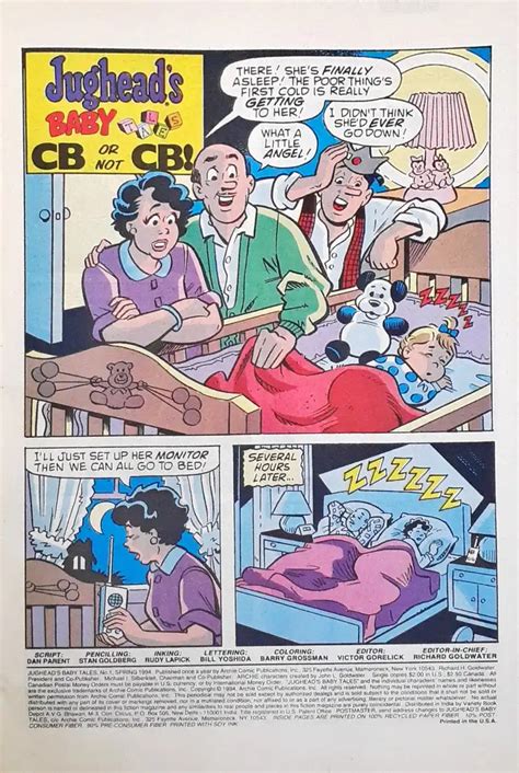 Jughead's Baby Collector's Edition : Archie Comics No. 1 Spring – Books ...