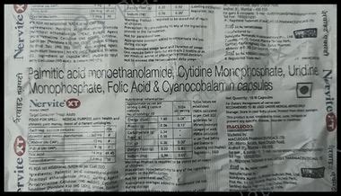 Nervite XT Capsule 10s – Uses, Price, Side Effects | PlatinumRx