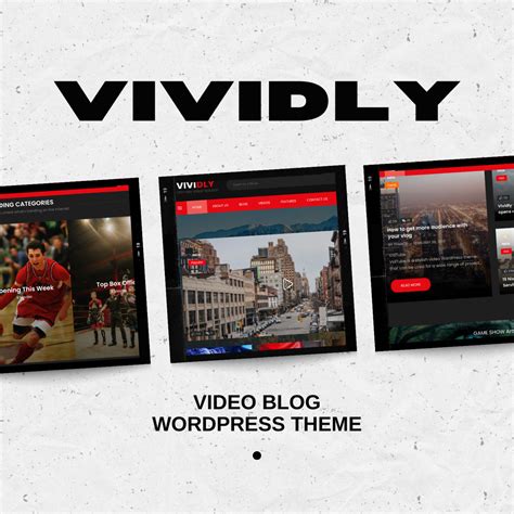 19+ Video Blog Wordpress Themes