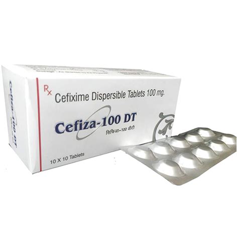 CEFIZA-100 DT Tablets Trumac Healthcare
