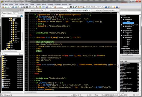 UltraEdit (Windows Version) - HTML Editor Software for PC