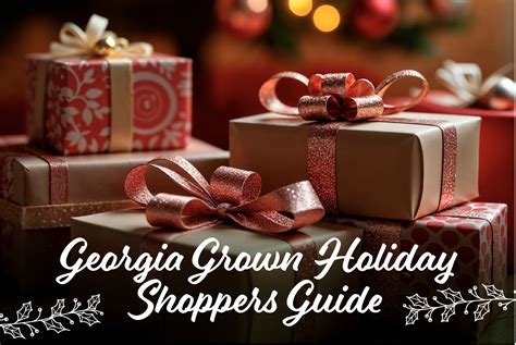 Shop Local This Season: Georgia Grown Unveils Annual Holiday Shoppers ...