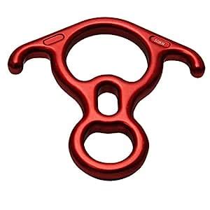 Buy YXGOOD 50KN Rescue Figure, 8 Descender Large Bent-Ear Belaying and ...