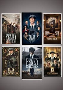 Peaky Blinders Poster Set of 6 - A3 Size 300 GSM | Premium Wall Art ...