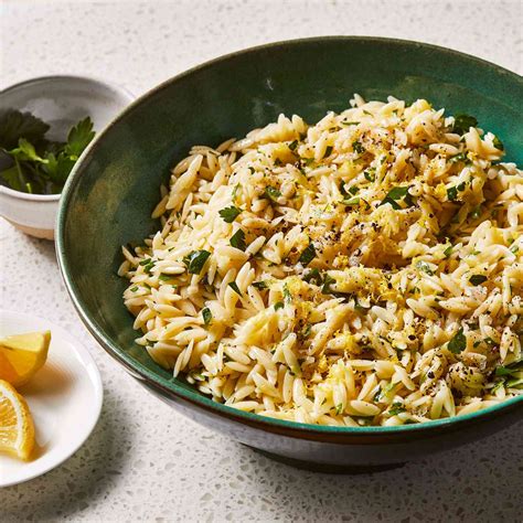 Herbed Lemon Orzo Recipe | EatingWell