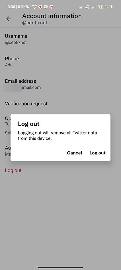 Twitter Logout 的图像结果