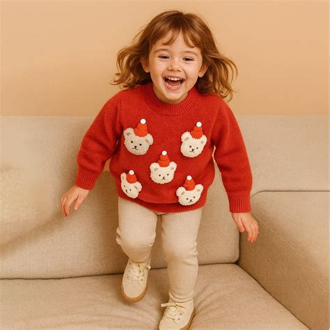 Little Surprise Box Kids Christmas Cardigan - Festive | The Mom Store