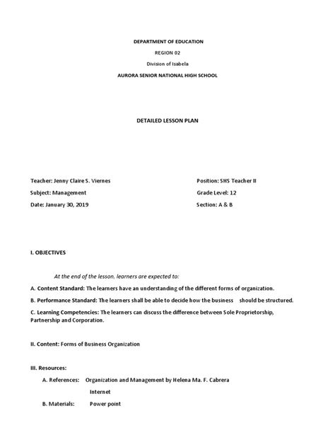 Image result for Business Management Lesson