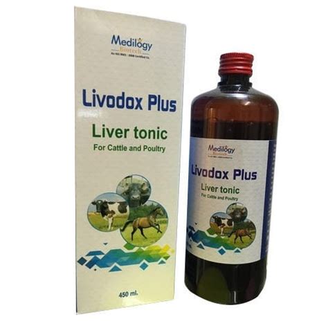 Livodox Plus Veterinary Medicines Syrups Medilogy Biotech