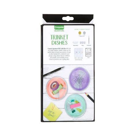 Crayola Signature DIY Trinket Dishes | Buy Online at Toycra