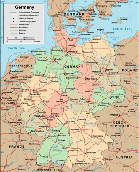 Image result for Map of Germany