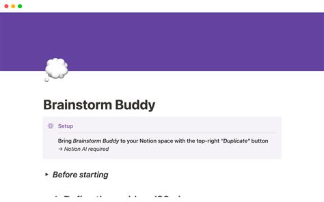 Drive Innovation through Effective Brainstorming | Notion
