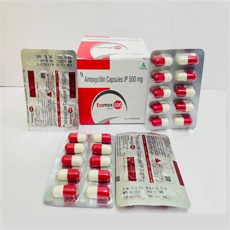 Essmox-500 Capsules SBM Pharmaceuticals