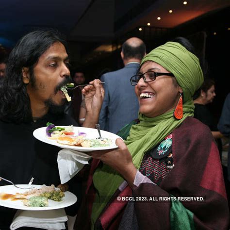 Sanjay and Malobika during the dinner after Times Food Guide and ...