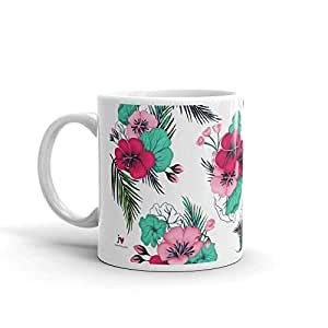 Buy Innocently Yours Flower Bunches Ceramic Mug, 330 ml (Multicolour ...