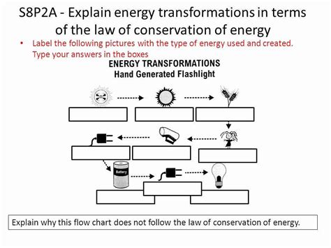 Energy Transformation Worksheet Answers 的图像结果