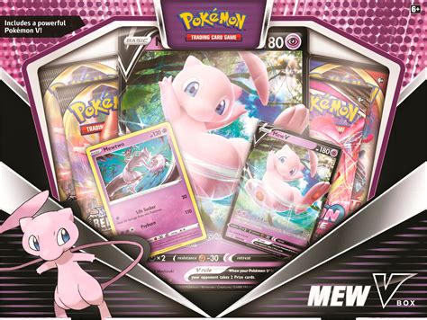 Questions and Answers: Pokémon Trading Card Game: Mew V Box Exclusive ...