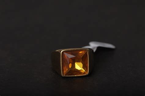 MEN’S GOLD PLATED RING – TKS FASHIONS