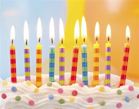 Sparkly Birthday Wishes: Happy Birthday Candles Images