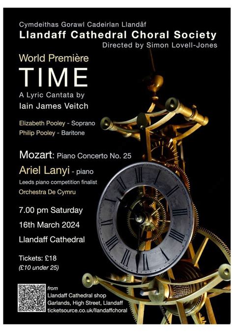 Llandaff Cathedral Choral Society: Time - a world premier and Mozart ...