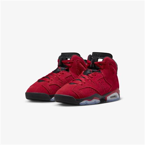 Buy Varsity Red and Black Air Jordan 6 Retro Shoes for Men Online ...