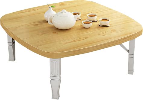 Amazon.com: SUZEPER Japanese Folding Floor Table Dining Table,Wood ...