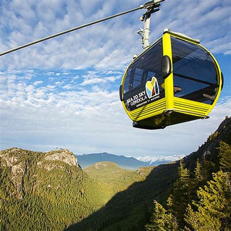 Sea to Sky Gondola: Roundtrip, Sea to Sky Gondola, Vancouver, 12 July ...