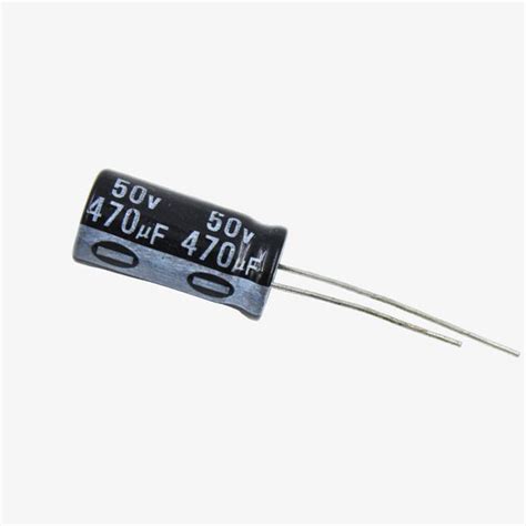 470uF 50V Electrolytic Capacitor - Buy 470uF 50V Capacitor Online ...