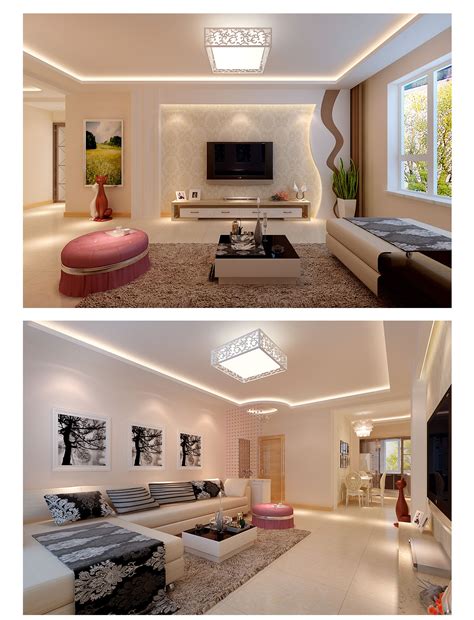 现代黑白灰 - 现代风格两室一厅装修效果图 - 悠悠软装搭配设计设计效果图 - 躺平设计家