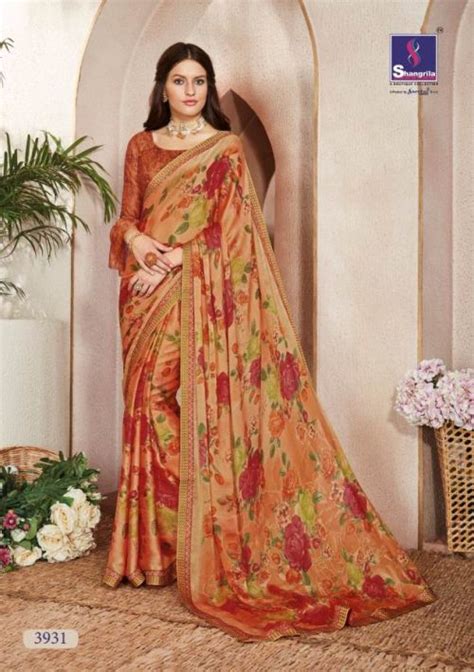 Shangrila Ridhima 2 Georgette Printed Sarees :textileexport