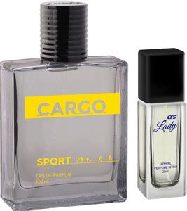 Buy CFS Cargo Sport 100ml Eau De Parfum & Lady 25ml Long lasting ...
