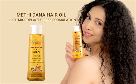 Buy La Pink Methi Dana/Fenugreek Seeds 8-in-1 Hair Growth Oil 150ml ...