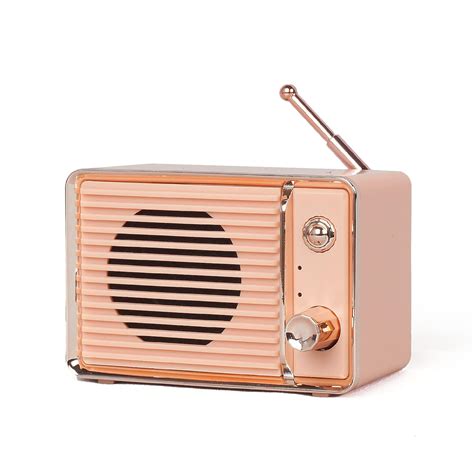 NB NOIZZYBOX Retro S Wireless Portbale Bluetooth Speaker (Pink ...