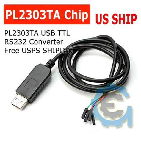 Buy USB To RS232 TTL UART PL2303HX Converter USB to COM Arduino Cable ...