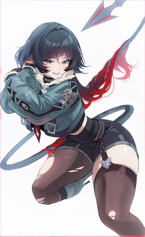 jane doe (zenless zone zero) drawn by ziiiing | Danbooru