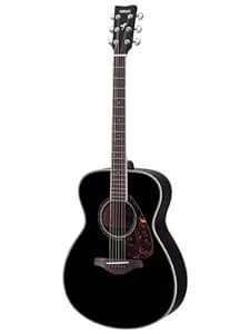 Yamaha FS720S Acoustic Guitar, Black : Amazon.in: Musical Instruments