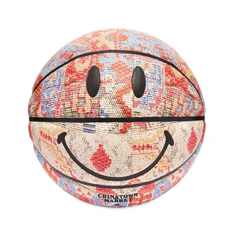 Smiley Patchwork Rug Basketball – Capsul
