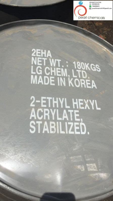 2 Ethyl Hexyl Acrylate Supplier from Mumbai