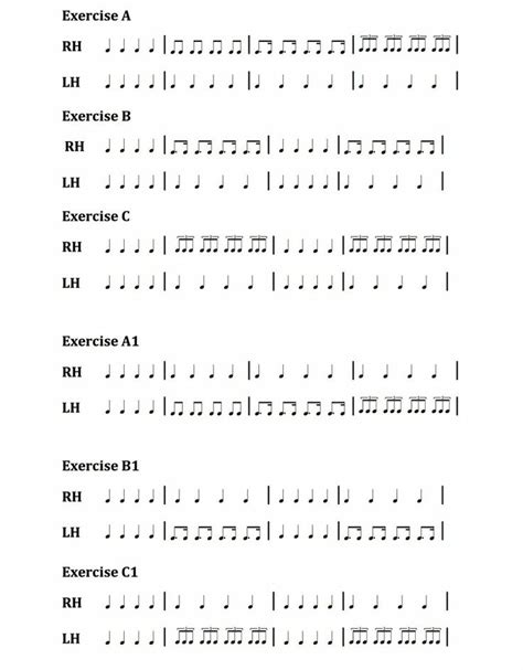 Image result for Basic Rhythms Exercises