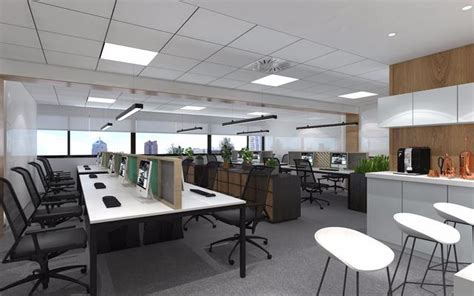 现代学校办公空间 - 效果图交流区-建E室内设计网